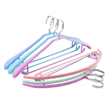 

Seemless Clothes Hanger Anti-Shoulder Angle Sweater Anti-Transformation Clothes Hanger Household Clothes Hanger Wide Shoulder An
