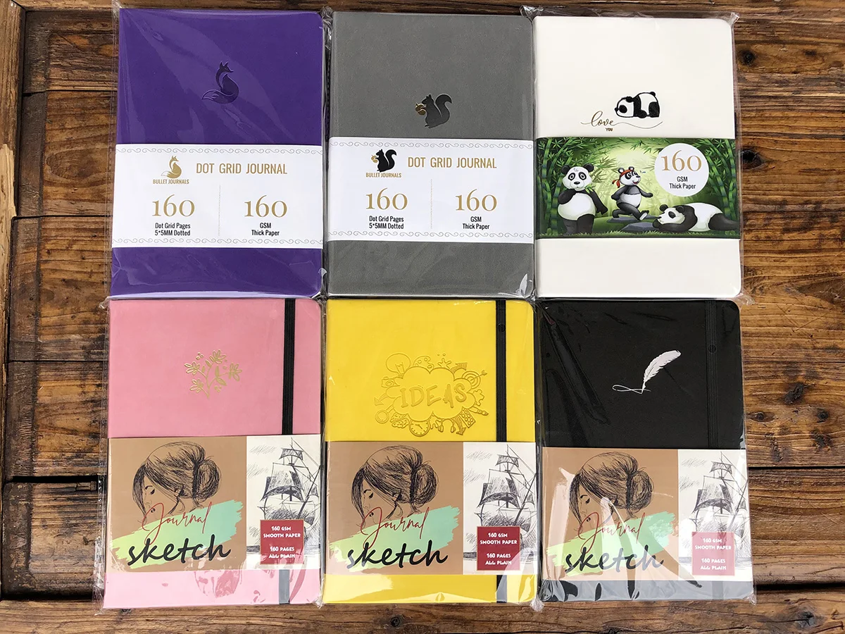 Дефектный журнал Dot блокнот в сетку Bullet BUJO для начинающих лучший выбор риск