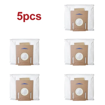 

5pcs/set Dust Bags For ECOVACS T8/T8AIVI/DX93 Vacuum Cleaner Parts Replacement For ECOVACS T8 Cleaning Bag High Quality