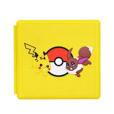 Портативный 12 в 1 чехол для игровой карты с переключателем для NS Switch Pokemons Marios противоударный жесткий корпус коробка для хранения аксессуары - Цвет: 10