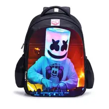 DJ Marshmello рюкзаки для детей рюкзаки для рюкзак для начальной школы для младших школьников рюкзаки для девочек мальчиков