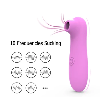 Female Vibrator in Sex Shop Silicone Sucking Massager Blow Job Sex Product Nipple Clitoral Vaginal Stimulator Sex Toy for Woman 2