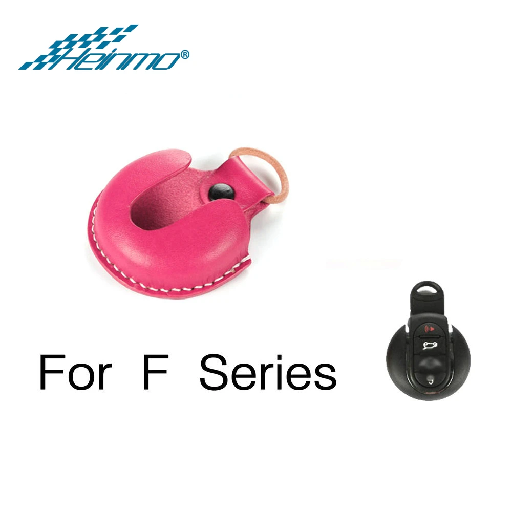 F Series Pink Для MINI Cooper F60 F56 F54 F55 F57 аксессуары для украшения автомобиля брелок для ключей Чехол протектор для MINI Cooper R60 R56 R55 R57 R61 - Название цвета: F Series Pink