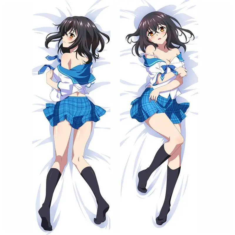 

Sexy Girl Japanese Anime Strike The Blood Himeragi Yukina Throw Otaku Dakimakura Gift Bedding Hugging Body Pillow Case 150x50 CM