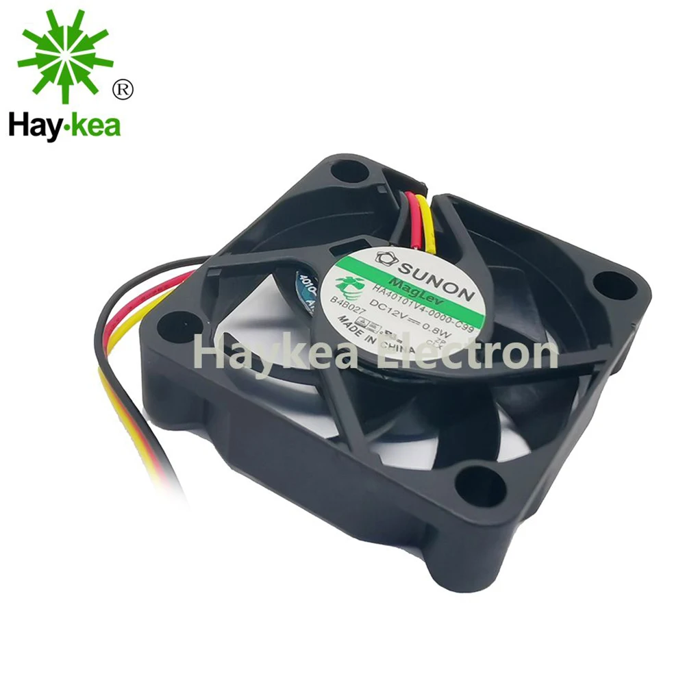 Для Sunon HA40101V4 0000 c99 4010 40 мм 4 см 40*40*10 охлаждающий вентилятор 12 В 0 8 Вт 06a 3 контакта или
