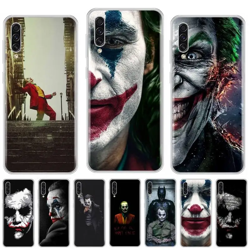Чехол для телефона с принтом Джокера Бэтмена samsung galaxy A3 A5 A7 A10 A20 E A30 S A40 A50 A70 A71 A80 2017