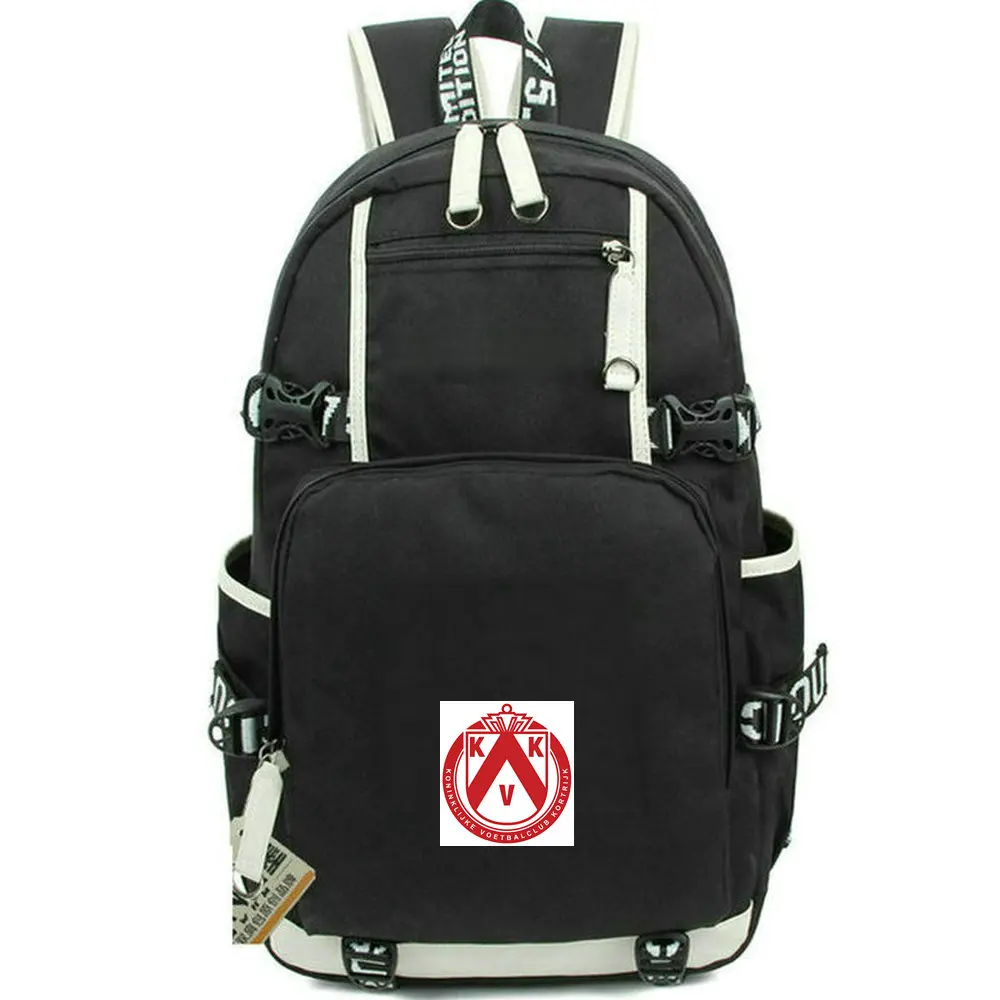Рюкзак KKV Kortrijk KV daypack koninkзерно футбольный клуб школьный рюкзак с принтом школьная