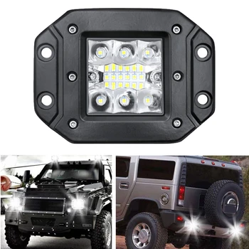 

9-32V 5Inch Square LED Work Light Combo Beam Daytime Running Light Spotlight Waterproof 6000K White For Car Jeep Truck ATV