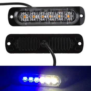 

Flash Strobe Blue Light LED For Cars Truck Emergency Beacon Warning Hazard Bars