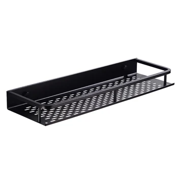 

LIXF Bathroom Shelf Corner Organizer Space Aluminum Bathroom Kitchen Shelves Shower Shampoo Storage Rack Wall Mounted Decorative