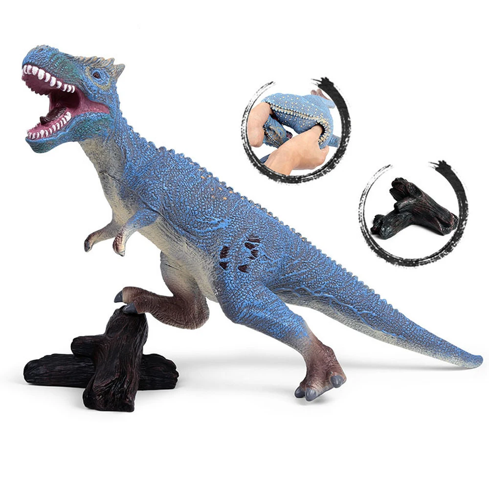 

50cm Length Simulated Soft Rubber Dinosaur Model Dinossauro Toys Tyrannosaurus Rex Toy Model Gift for Kids Children S1643