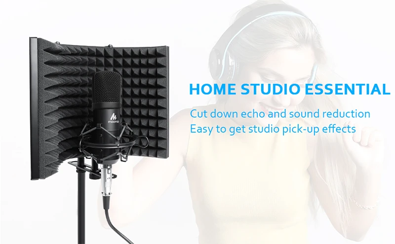 Microphone Isolation Shield 10