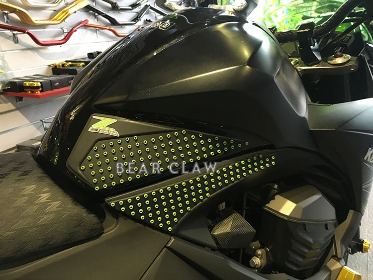 Высокое качество для KAWASAKI Z800 2013- Мотоциклетный Бак Тяговый коврик наколенник Ручка протектор противоскользящая наклейка