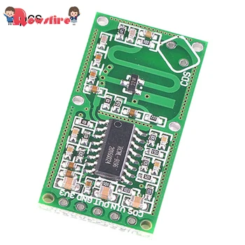 

5PCS RCWL-0516 Microwave Radar Induction Switch Module Human Induction Sensor Module