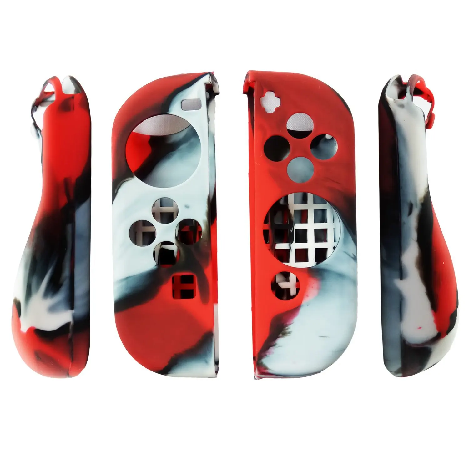 Nintendo Switch Host силиконовый защитный рукав для ручек Камуфляж силикагель мягкий чехол Сплит в настоящее время доступен