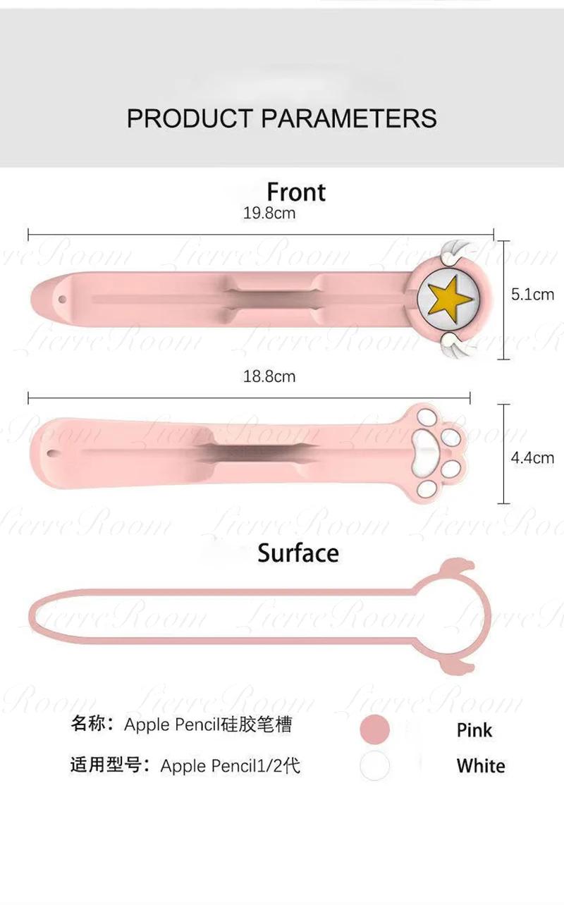 Silicone Case for Pencil Stick Holder for Apple Pencil 1 2 Pen Cover Tablet Touch Pen slot Protective Bags Sleeve Case Holder