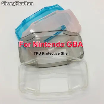 

ChengHaoRan TPU Transparent Gamepad Protective Case For Nintendo GBA Console Protection Clear Shell Case Cover Accessories