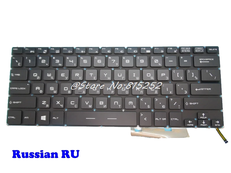 CZ IT UK Keyboard For MSI GS30 2M GS32 6QE 7QE GS43VR 6RE 7RE GS40 6QE 6QD MS-14A1 MS-14A2 MS-14A3 Japan JP France FR Spain SP wireless keyboard for pc