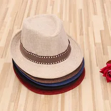 Шляпа детская соломенная шляпа девочки-мальчики Кепка для девочек мальчиков солнцезащитная Кепка Панама шляпа реквизит для фотосъемки