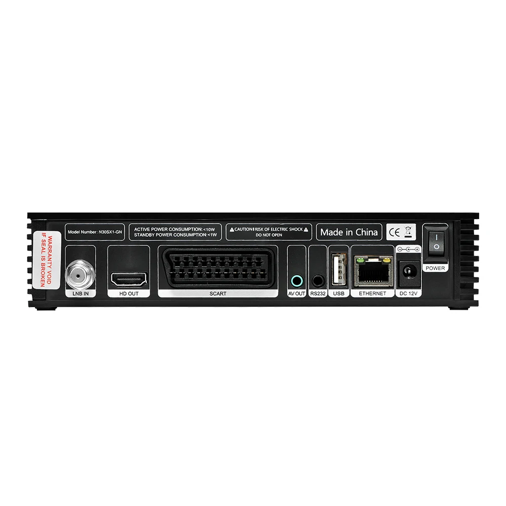 Популярный новый дизайн DVB S/S2/S2X IPTV Xtream Stalker CCcam спутниковый ТВ приемник декодер