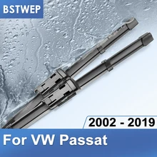 BSTWEP щетки стеклоочистителя для Volkswagen VW Passat B5 B6 B7 B8 подходят для бокового штифта/кнопочного рычага модели с 2002 по год