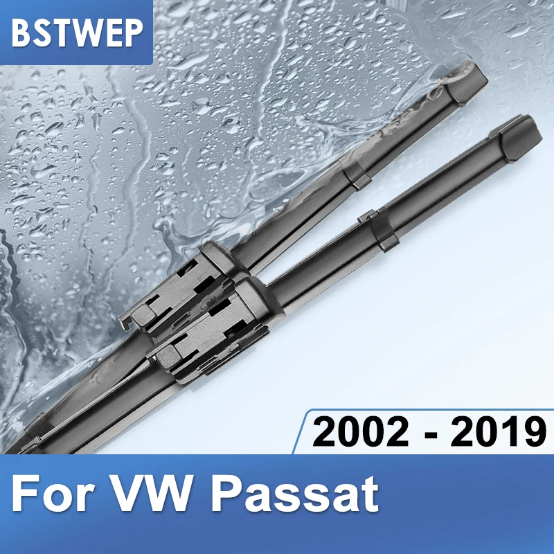 Щетки стеклоочистителя BSTWEP для Volkswagen VW Passat B5 B6 B7 B8, боковые штифты/Нажимные кнопки, модель с 2002 по 2019 год|Стеклоочистители| | АлиЭкспресс
