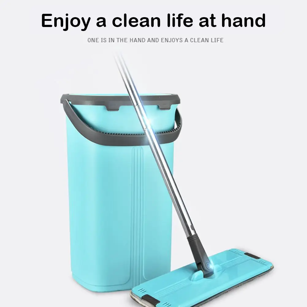 6pcs mop cloth1 Швабра из микрофибры домашний кухонный пол чистый плоский выдавливаемый спрей Швабра свободная ручная отжима из нержавеющей стали, для швабр с ведром спин - Color: 6pcs mop cloth1