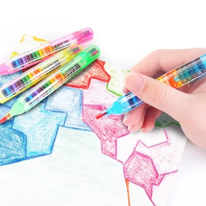 Sketching Pencil Set 20Color Crayon Multicolor Writing Pastel Pen Kids Drawing Set Student School Stationery Mark Painting Art Supplies