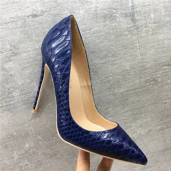 

New Fashion Women Pumps Sexy Thin High Heels Pumps Charm Pointed Toe Gorgeous Blue Orange Dress Shoes Women eur Size 33-44
