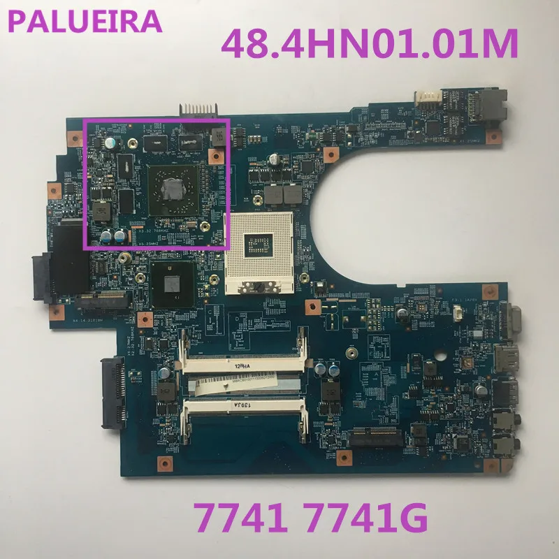PALUBEIRA для acer aspire 7741 7741G материнская плата ноутбука DDR3 с чипом видеокарты MBRCB01001 MB. RCB01.001 48.4HN0