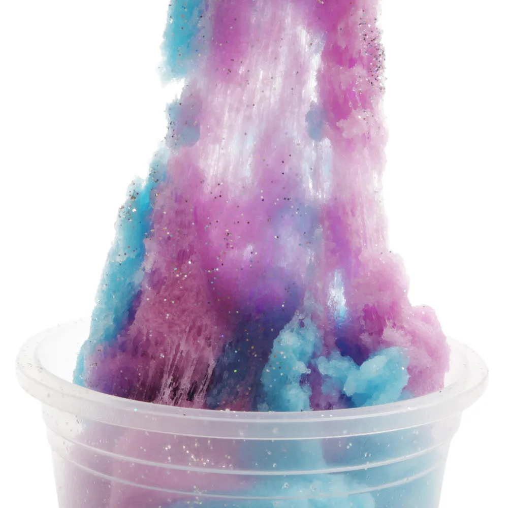 Colorful Mixing Cloud Cotton Candy Slime Fluffy Polymer Anti Stress Slime Sludge Cotton Mud Toy Toys For Children #A