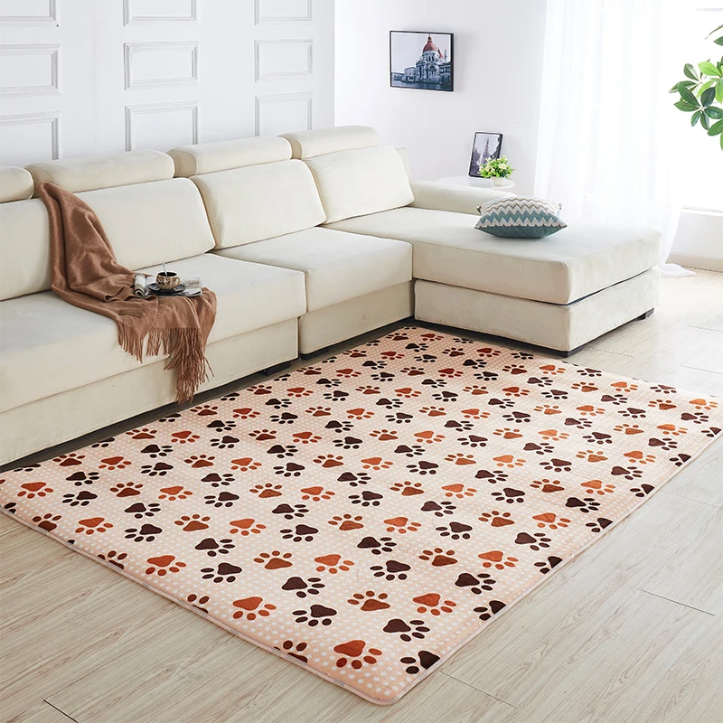 Short plush carpet, living room, coffee table, lovely pink princess, room, floor, bedroom, bedside blanket, summer - Цвет: 12