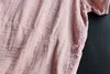 7788 New Summer Women Blouse Japan Style Loose Peter Pan Collar Short Sleeve Tops Casual Pullover Shirts Women 6