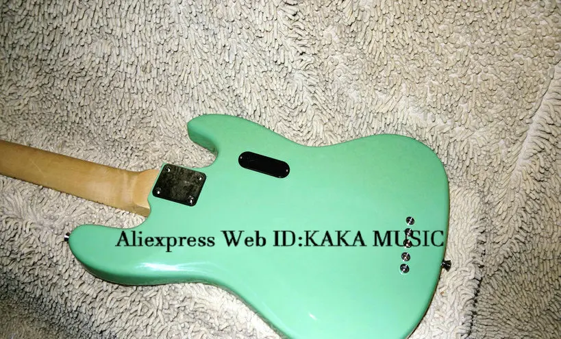 Левша 5 струн зеленый электрический бас гитары Высокое качество