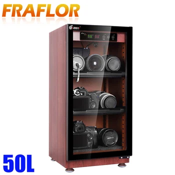 

50L LED Digital Display Capacity Moisture-Proof Camera Lens DSLR Dehumidification Dry Storage Box Cabinet Electronic Automatic