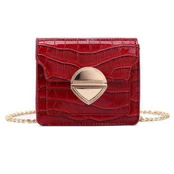 

ASDS-Women'S Retro Handbags and Purses Stone Pu Bag Mini Cute Messenger Bag Ladies Shoulder Bag