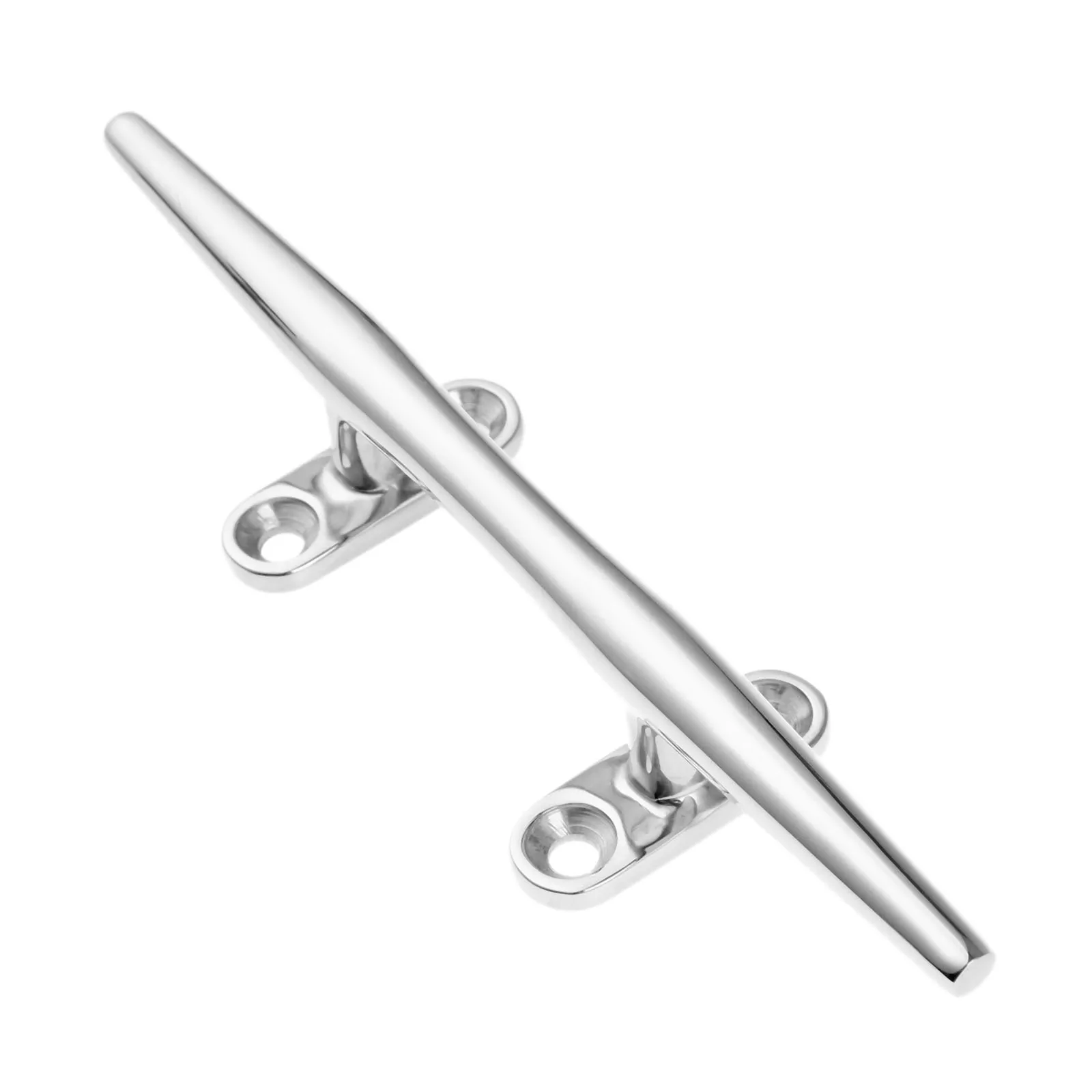 

New 8 Inch 200mm Universal Marine 316 Stainless Steel Boat Hollow Base Cleat Dock Deck Rope Cleat Bollard Lock Bolt Yachts Boats