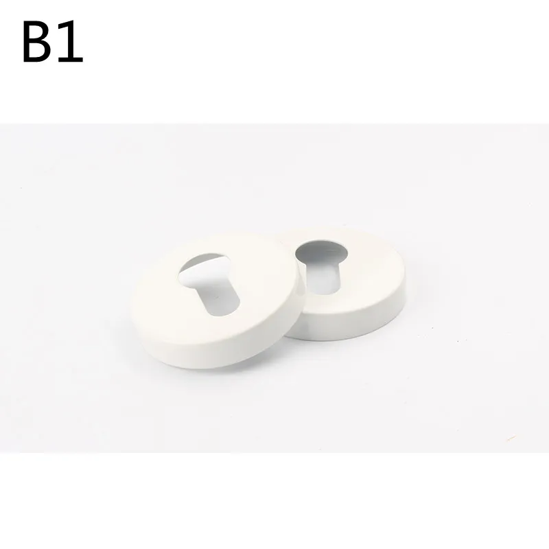 Round Stainless Steel Replace Screws Keyhole   Decorative And Fixed Cover   Lock Cylinder Accessories Euro Profile Escutcheon