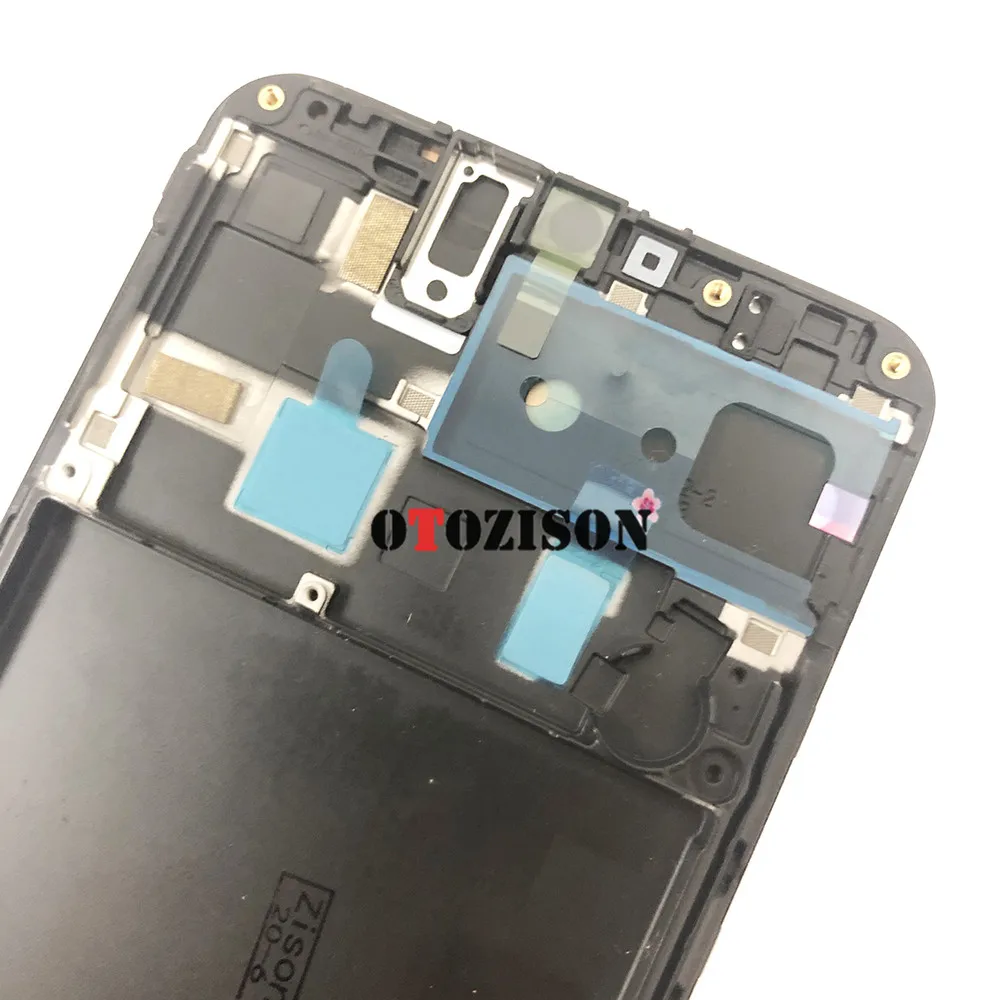 A20 ЖК-дисплей с рамкой для Samsung Galaxy A20 2019 ЖК SM-A205FDS SM-A205FN дисплей A205 A205YN A205G с цифровым преобразователем сенсорного ввода в 6,4 (art.: 3920bd0a261ea) - 3920bd0a261ea