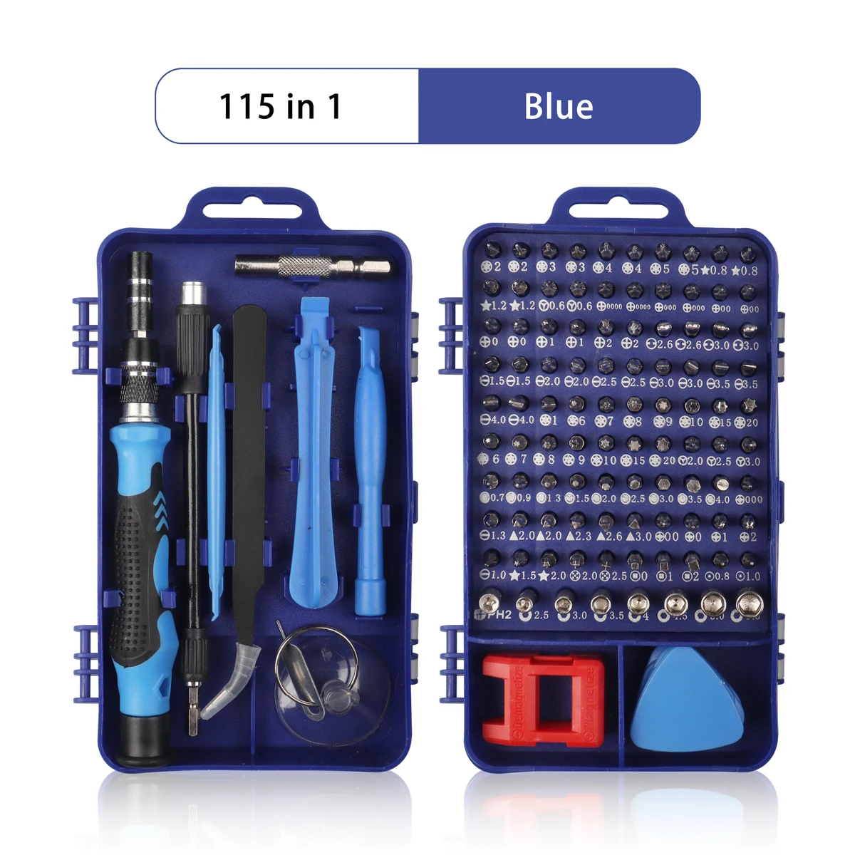 DAZAKA Kit Tournevis de Precision 124 en 1, Outil de Precision Pour Réparer  Smartphone, Ordinateur, Tablette, Lunettes, Montre, Petits Appareils  Ménagers : : Bricolage