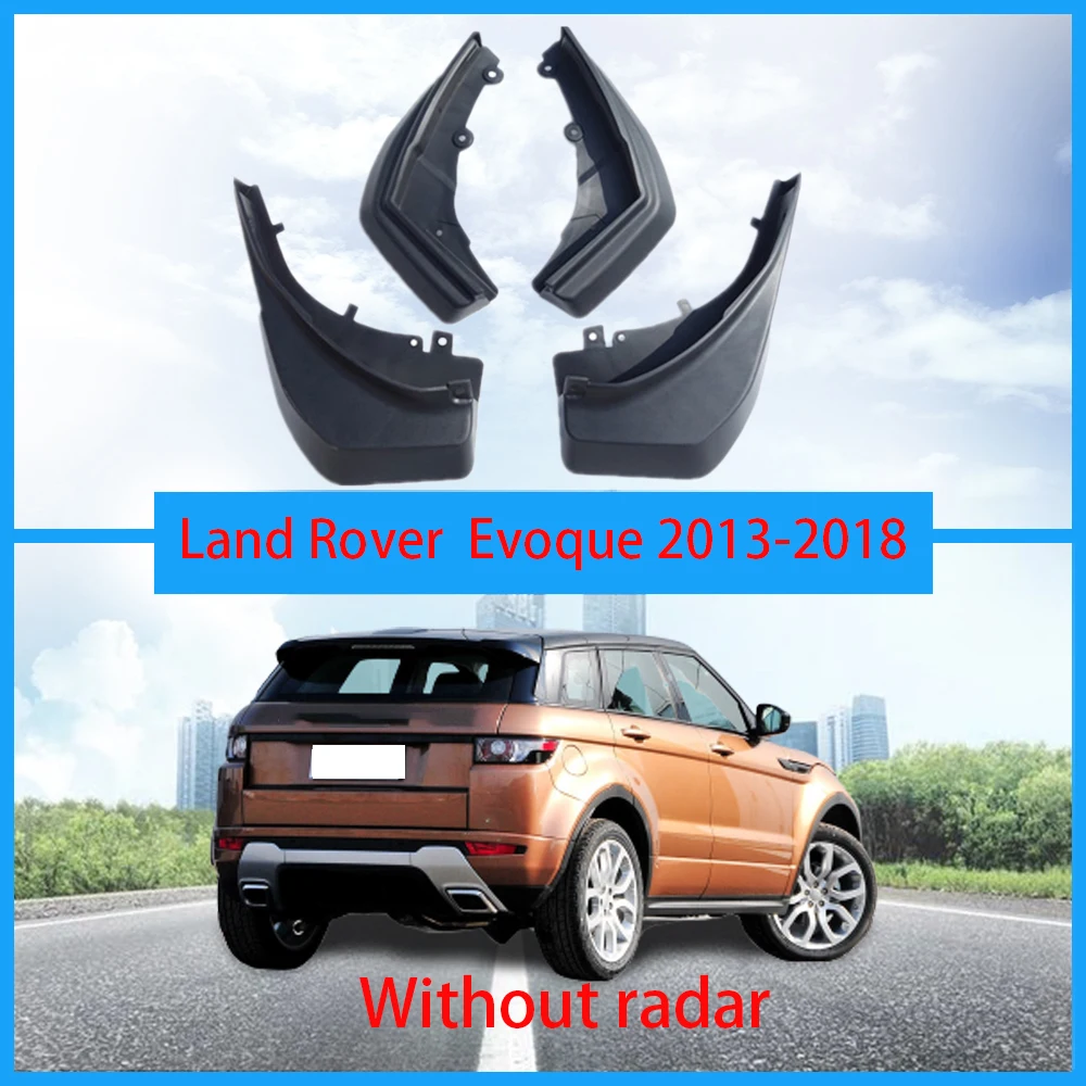 

Auto mudguards For Land Rover Evoque car mud Flaps For Land Rover splash guards For Evoque car Fenders in 2013-2018