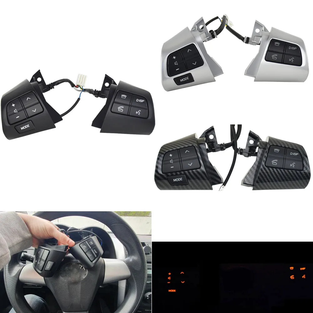 Steering Wheel Audio Control Button For Toyota Corolla Auris A*de150 N*de150 Nr*e150 Zr*e15 Zz