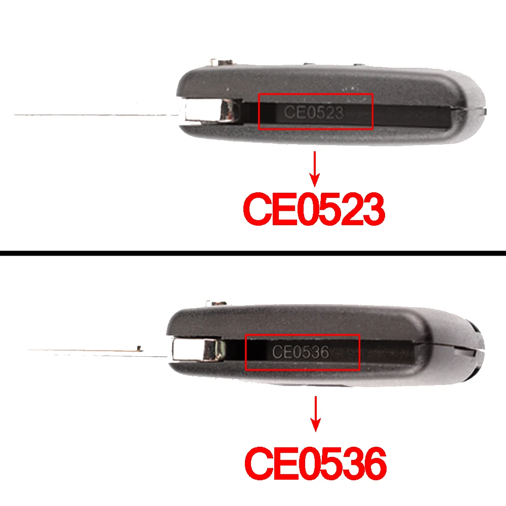 JINGYUQIN 10PCS CAR KEY SHELL HU83 CE0536/523 FOR PEUGEOT 107 207 407 308 408 PARTNER CITROEN C3 C4 C5 C6 BERLINGO PICASSO XSARA