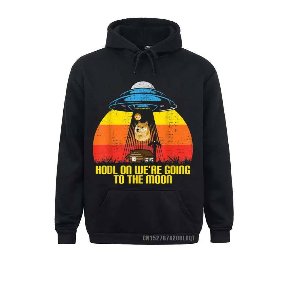 HODL On Funny To The Moon Cryptocurrency Crypto Dogecoin T-Shirt__B7330 Printed Summer Fall  Male Hoodies Hoods Rife Long Sleeve Sweatshirts HODL On Funny To The Moon Cryptocurrency Crypto Dogecoin T-Shirt__B7330black