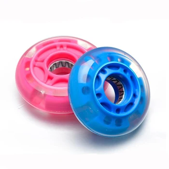 

4Pcs Inline Skate Wheels Slalom Roller Skating Wheels 70mm Roller Skate Accessories Wheels for Roller Skateboard Sports
