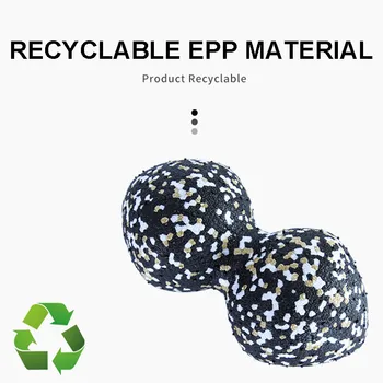 

Fitness Peanut Ball Muscle Relax Exercise Massage Ball for Yoga Sports Gym ENA88