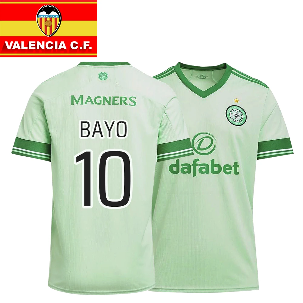 Спортивная рубашка с короткими рукавами Джерси 2020 2021CelticES Футбол футбольные