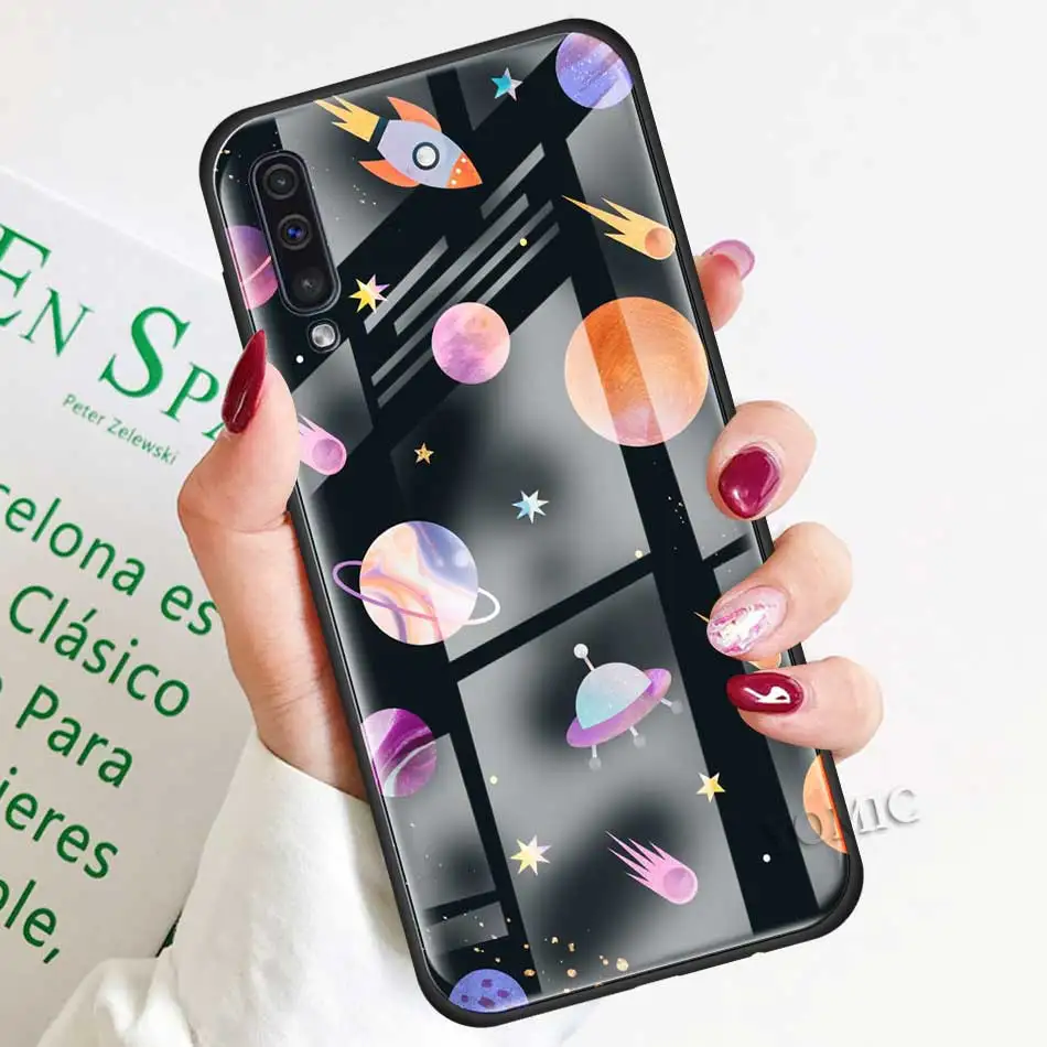 AAA чехол для samsung Galaxy A50 A70 A30 S A40 A51 J4 J6 плюс A71 A10 A20 M30s закаленное Стекло