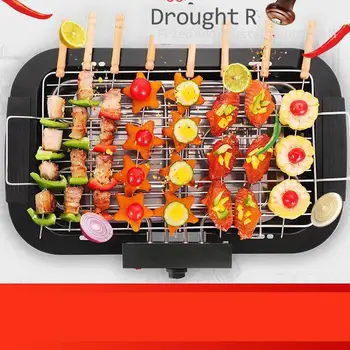 

Household Indoor Smokeless Electric Barbecue Furnace Intelligent Constant Temperature High capacity Electric Roast Pan