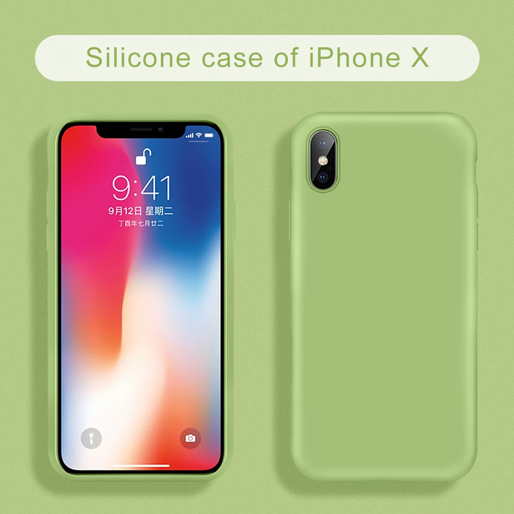 Яркие цвета для iPhone 7 8 11 pro max XR X XS MAX жидкий силиконовый чехол для iPhone 7 8 6 6S Plus задняя крышка для телефона